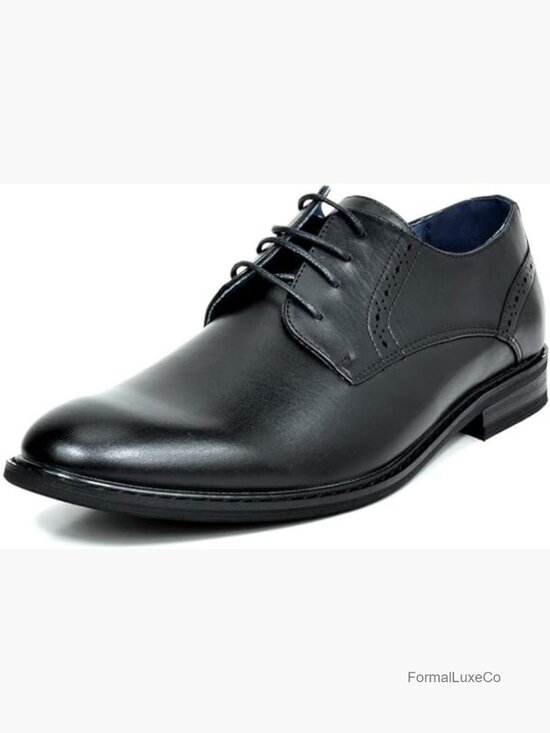 Men\'s Leather Lined Dress Oxfords Shoes Derby Lace Up main image 6